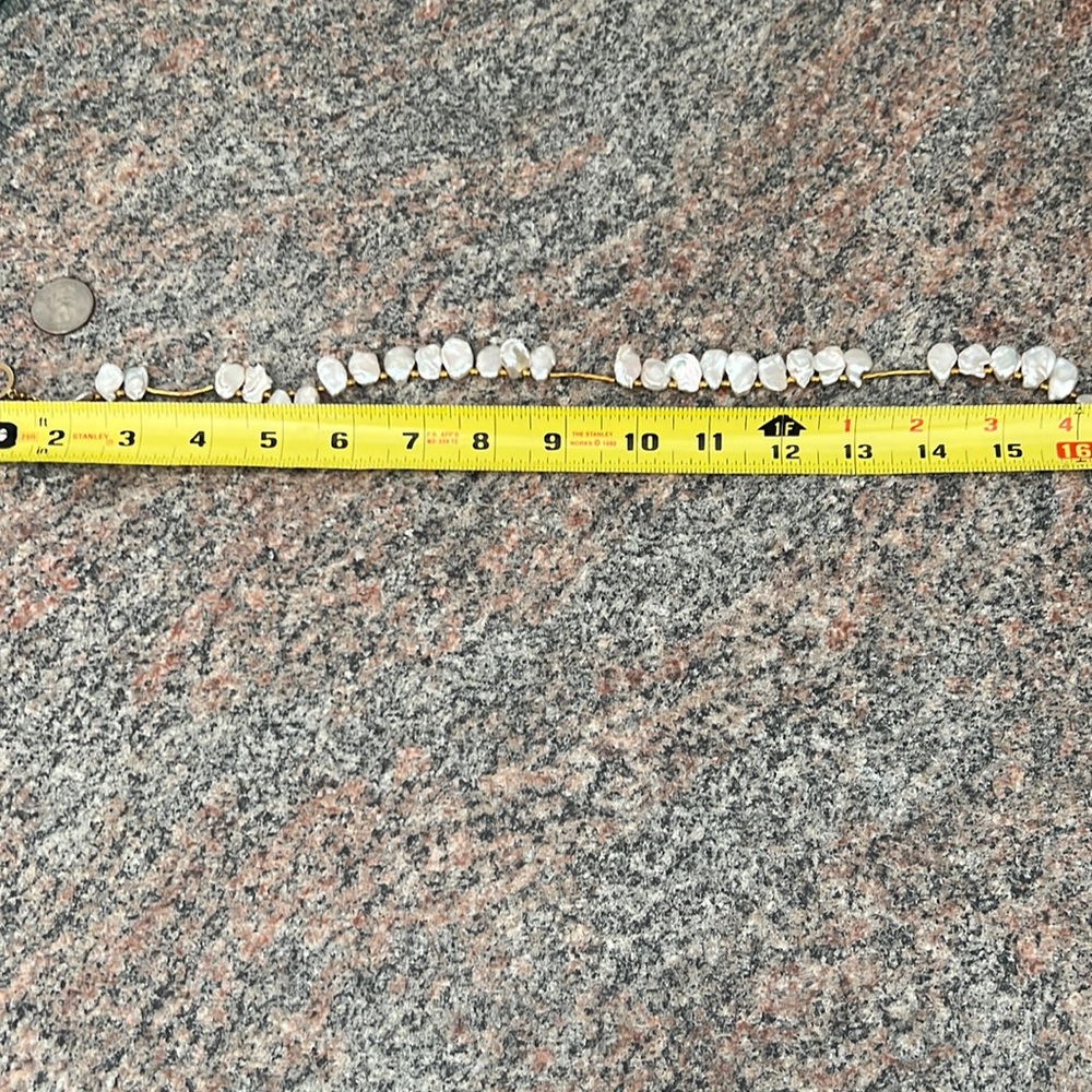NWOT Designer Pearl Necklace - Picture 5 of 5